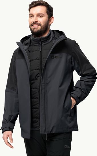 Jack Wolfskin Glaabach 3In1 JKT M Erkek Outdoor Ceket