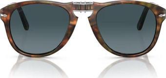 Persol Mod.714-S-M C.0108/S3 Kahverengi Kırçıllı Erkek Güneş Gözlüğü