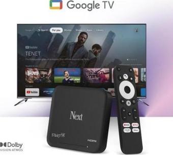 Next Start 4K Android TV Box (D-Smart Go 1 Yıl Mega Paket Hediye)