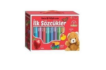 DiyToy İlk Sözcükler - Minik Kitaplar - Benim İlk Kütüphanem Seti - 8 Kitap Takım - Cansu Kesedar