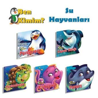 Ben Kimim Su Hayvanları Seti - 5 Kitap Takım - Parıltı Yayınları