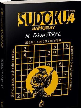 Samuray Sudoku - 4 - Mustafa Erhan Tural - Ren Kitap Yayınevi