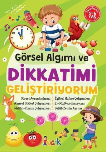 Görsel Algımı ve Dikkatimi Geliştiriyorum - Kolektif  - Bıcırık Yayınları