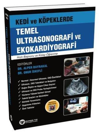 Kedi ve Köpeklerde Temel Ultrasonografi ve Ekokardiyografi - Güneş Tıp Kitabevleri
