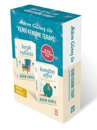 Adem Güneş ile Kendi Kendine Terapi Seti - 2 Kitap Takım - Adem Güneş - Timaş Yayınları