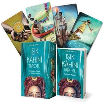 Işık Kahini Tarotu - 78 Kartlık Deste ve Rehber Kitap - Chris Anne - Butik