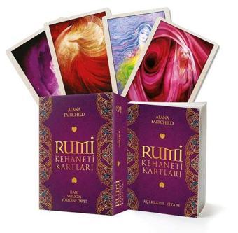 Rumi Kehaneti Kartları - 44 Kartlık Deste ve Açıklama Kitabı - Alana Fairchild - Butik