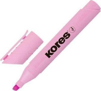 KORES FOSFORLU KALEM HIGH LINER PLUS PASTEL PEMBE