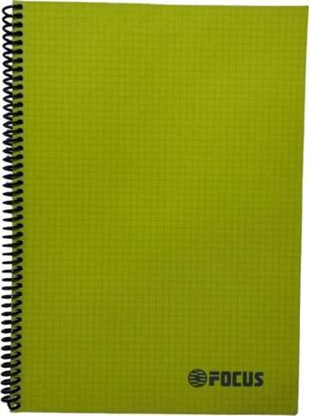 METEKSAN A4 SPİRALLİ PP FOCUS KARELİ DEFTER 80 YP