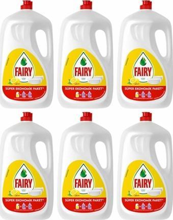 Fairy Sıvı Bulaşık Deterjanı Limonlu 2600 Ml 6 Adet