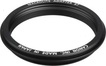 Canon Macrolite Adapter 67mm Ring Flaş Adaptörü