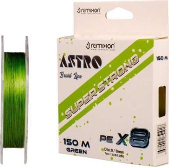 Remixon Astro 8X 150m Green İp Misina 0,06 mm