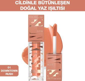 Maybelline New York Sunkisser Likit Allık - 01 Downtown Rush