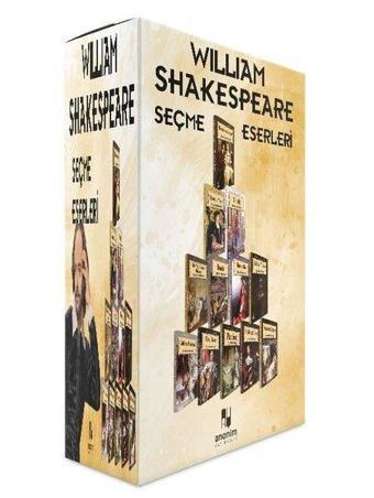 William Shakespare Seti - 12 Kitap Takım - William Shakespeare - Anonim Yayınları