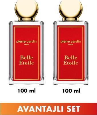 Pierre Cardin Belle Etoile EDT 100 ml ikili Kadın Parfüm seti STCC021307