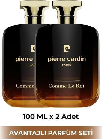 Pierre Cardin Comme Le Roi EDP 100 ml (x2) Erkek Parfüm Seti STCC021274