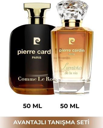 Pierre Cardin Lumiere De La Vie EDP 50 ml Kadın ve Comme Le Roi EDP 50 ml Erkek Parfümü Seti STCC021200