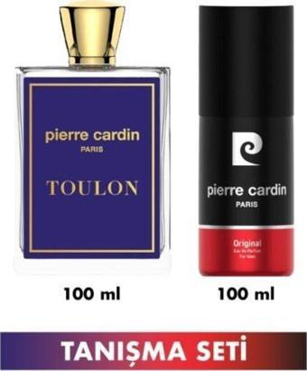 Pierre Cardin TOULON EDT & Original EDP 100 ml Erkek Parfüm Seti STCC021300