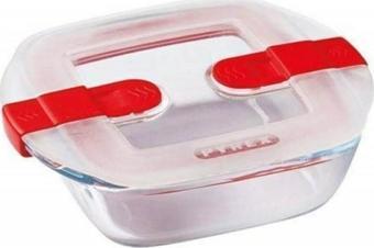 Pyrex 210ph00/7146 Kare Saklama Kabı Mikrodalga 0,35 Lt 