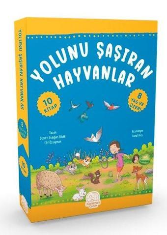 Yolunu Şaşıran Hayvanlar Seti - 10 Kitap Takım - Demet Erdoğan Bildik - Karavan Çocuk