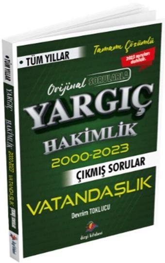 Dizgi Kitap Yargıç Hakimlik Vatandaşlık Tüm Yıllar Çıkmış Sorular - Dizgi Kitap Yayınları