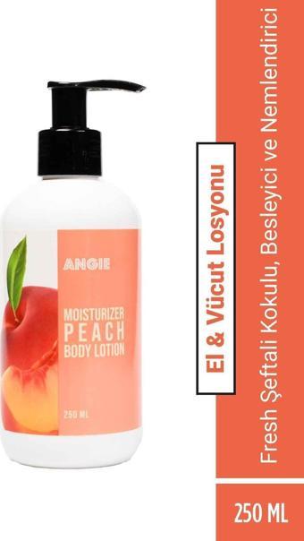 Angie Meyveler Kadın Peach Vücut Losyonu - 250Ml