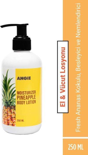 Angie Meyveler Kadın Pineapple Vücut Losyonu - 250Ml