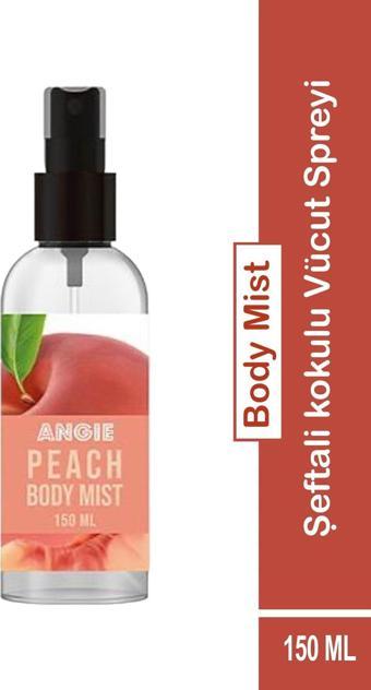 Angie Meyveler Vücut Spreyi Body Mist - 150Ml Peach Şeftali