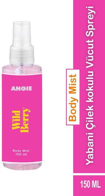 Angie Neon Vücut Spreyi Body Mist - 150Ml Wild Berry Yabani Çilek