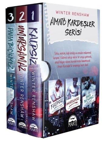 Amato Kardeşler Setisi Seti - 3 Kitap Takım - Martı Yayınları Yayınevi