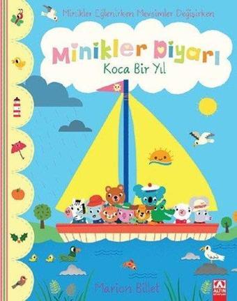 Minikler Diyarı - Koca Bir Yıl - Marion Billet - Altın Kitaplar