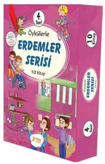 4. Sınıf Öykülerle Erdemler Serisi Seti - 10 Kitap Takım - Ülkü Duysak - Yuva