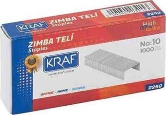 Kraf Zımba Teli No 10 1000 li 3 lü Set 225G