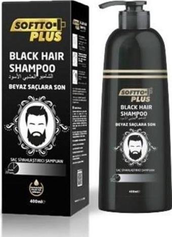 Softto Plus Black Hair Şampuan 350 ML