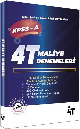   Maliye Denemeleri  - 4T Yayınları