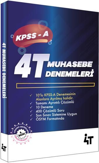  Muhasebe Denemeleri - 4T Yayınları