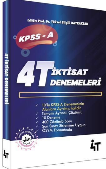 İktisat Denemeleri - 4T Yayınları