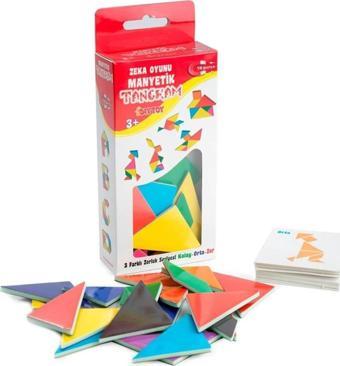 Diytoy Tangram Zeka Oyunu Puzzle Buzdolabı Magnet Eğitici Oyuncak Seti