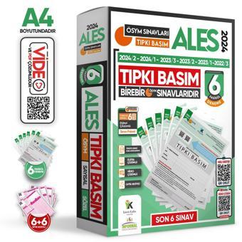 2024 ALES ÖSYM Tıpkı Basım Çıkmış Soru 6lı Deneme Paketi Video ve Dijital Çözümlü Türkiye Geneli - İnformal Yayınları