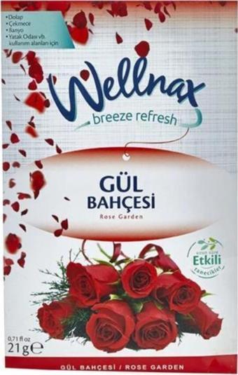 Wellnax breeze refresh Dolap Ve Çekmece Kokusu Gül Bahçesi Kesesi