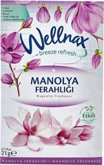 Wellnax breeze refresh Dolap Ve Çekmece Kokusu Manolya Ferahlığı Kesesi