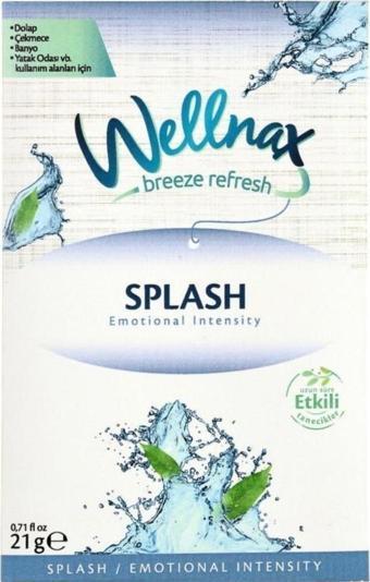 Wellnax breeze refresh Dolap Ve Çekmece Kokusu Splash Etkisi Kesesi 