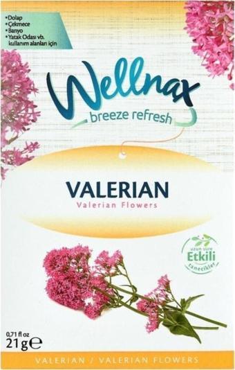 Wellnax breeze refresh Dolap Ve Çekmece Kokusu Valerian Çiçeği Kesesi 