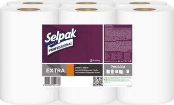 Selpak Kağıt Havlu Professional Extra Sensörlü 21 Cm 135 Metre 7903331 (6 Rulo)