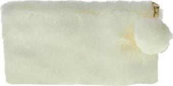 Dolphin Kalem Çantası Peluş Ponponlu Pc-898 (Karışık Renk 1 Adet)