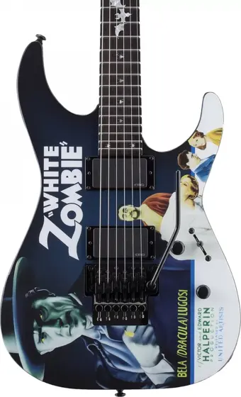 Esp Ltd Kirk Hammett White Zombie Elektro Gitar