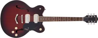 Gretsch G2622-p90 Streamliner Center Block Double-cut P90 V-stoptail Laurel Klavye Claret Burst Elektro Gitar