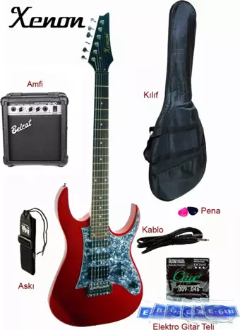 Elektro Gitar Seti Xne4rdset