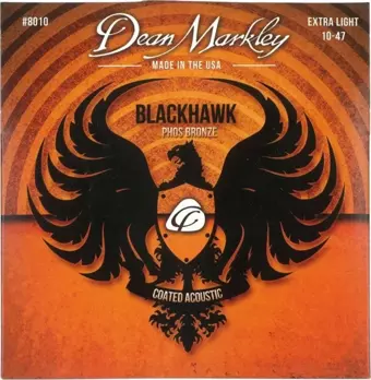 Dean Markley Blackhawk 8010 Kaplamalı Extra Light Akustik Gitar Takım Tel