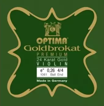 Optima Goldbrokat Premium 24 Karat Altın E ( Mi ) Tek Keman Teli  631745